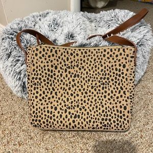 Leopard Print Purse